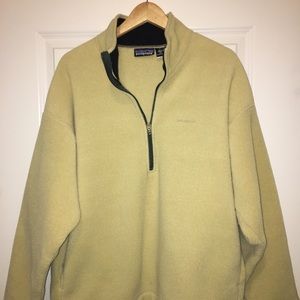 Vintage Patagonia Tan Fleece Sweatshirt